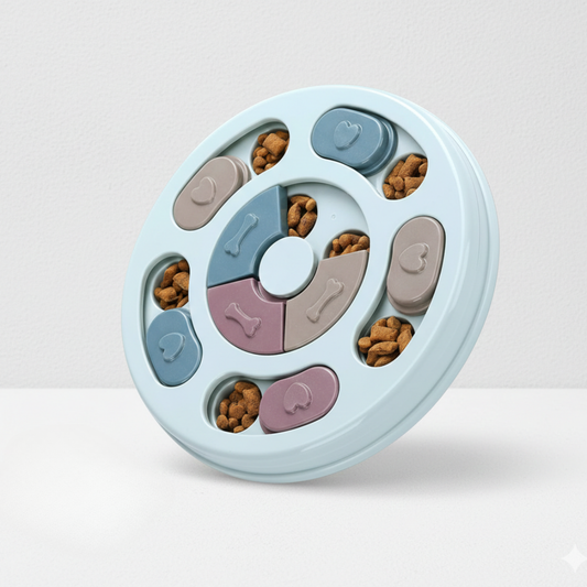 Paw Bounds™ Dog Puzzle Toy – Interactive Food Game for Mental Stimulation