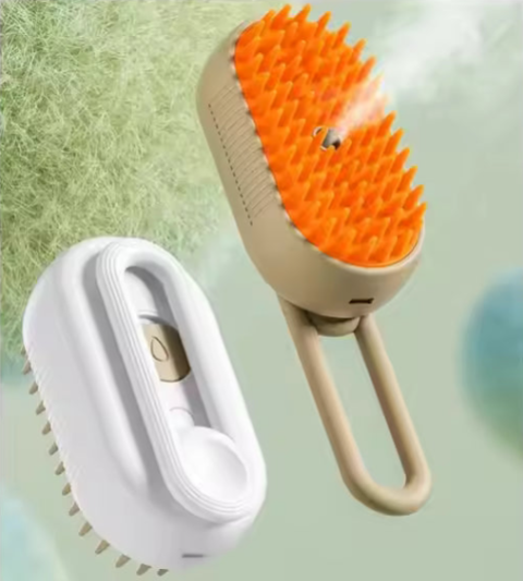 Dog Spray Massage Comb 3 in 1 Rechargeable